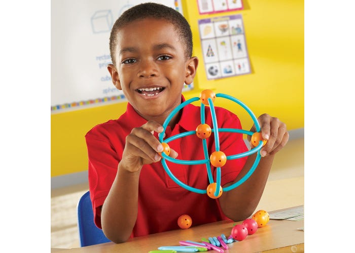 Learning Resources Geometric Shapes Building Set