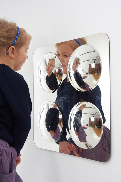 TickiT Acrylic Mirror 4 Convex 490Mm