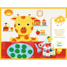 Djeco Sponge Painting Cuddly Toy Adventures