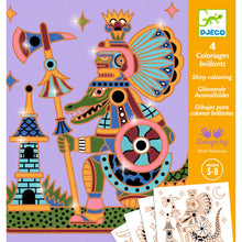 Djeco Animal Warriors - Colouring Surprises