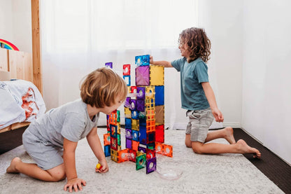 Connetix Tiles Rainbow 92 Pc Ball Run Pack