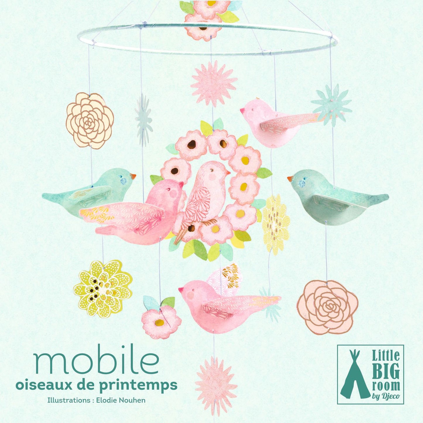 Djeco Spring Birds Mobile