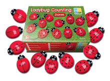 Yellow Door Ladybug Counting Stones