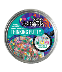 Crazy Aaron's Thinking Putty Hide Inside Party Animals