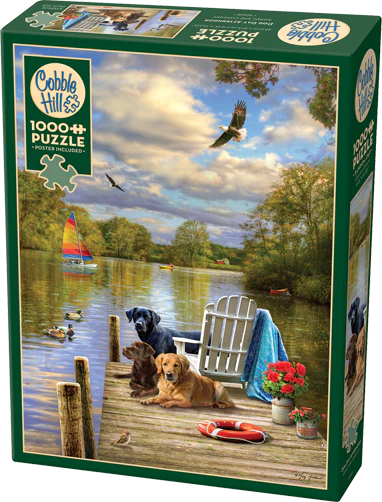 Cobble Hill Puzzles 1000 Pieces Dog Day Afternoon