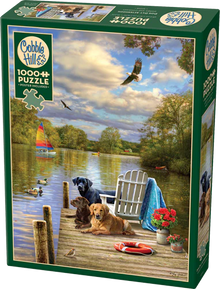 Cobble Hill Puzzles 1000 Pieces Dog Day Afternoon