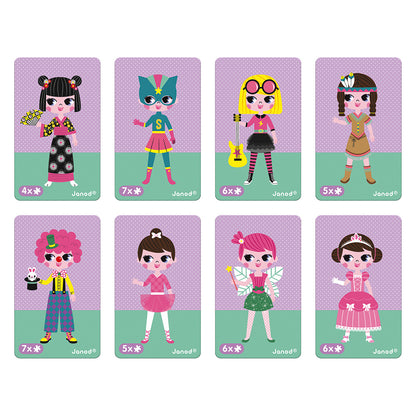 Janod Girl's Costumes Magneti'book