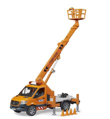Bruder MB Sprinter W/Working Platform & Light & Sound