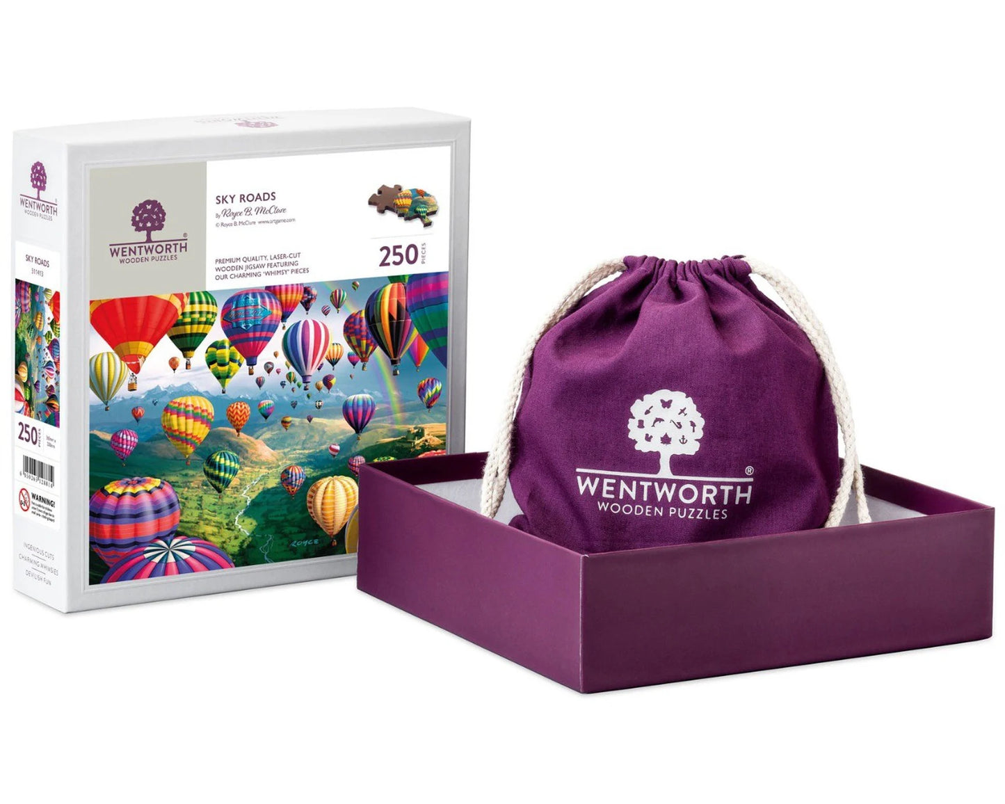 Wentworth Wooden Puzzles Sky Roads - Maxi 250 Pieces