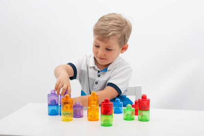 TickiT Translucent Colour Pots Set