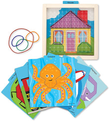 Melissa & Doug Stretch & Match Geoboard