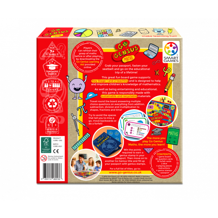 Smart Games Go Genius Maths