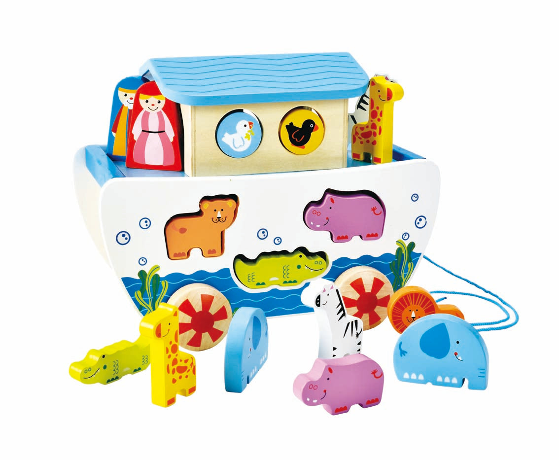 Hape Pull Along Noah's Ark