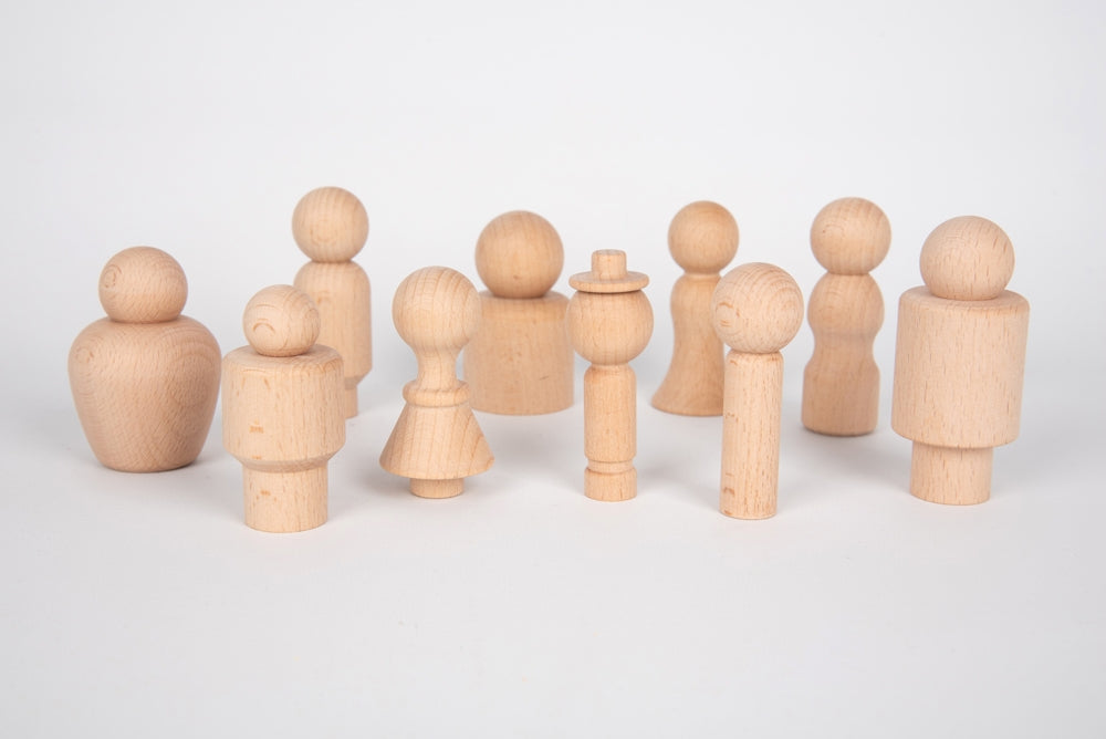 TickiT Wooden Community Figures