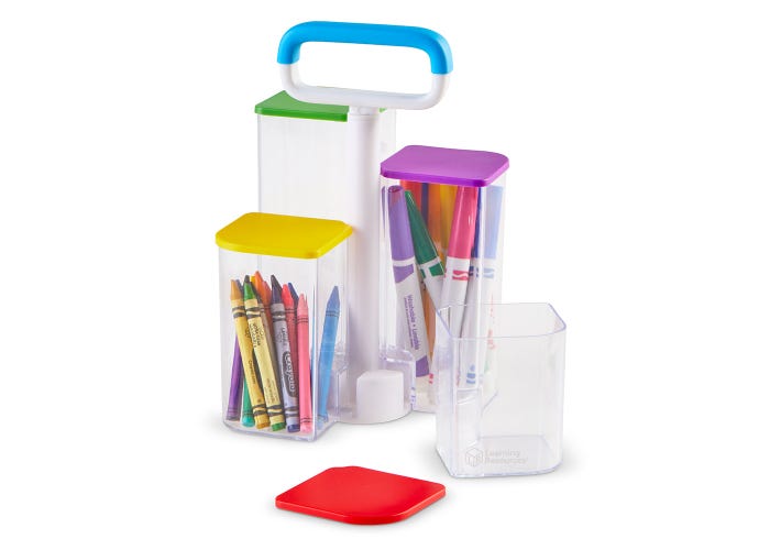 Learning Resources Create-A-Space™ See-Thru Storage Caddy