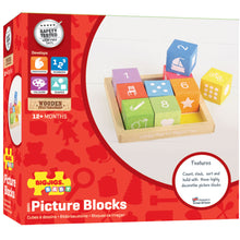 BigJigs First Picture Blocks