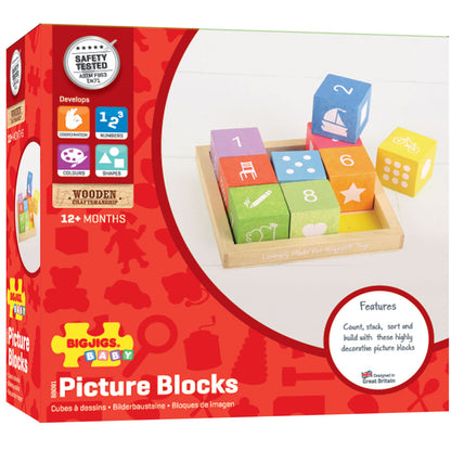 BigJigs First Picture Blocks
