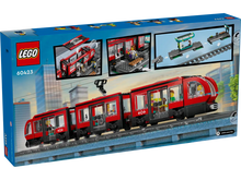 Lego City 60423 Downtown Streetcar and Station