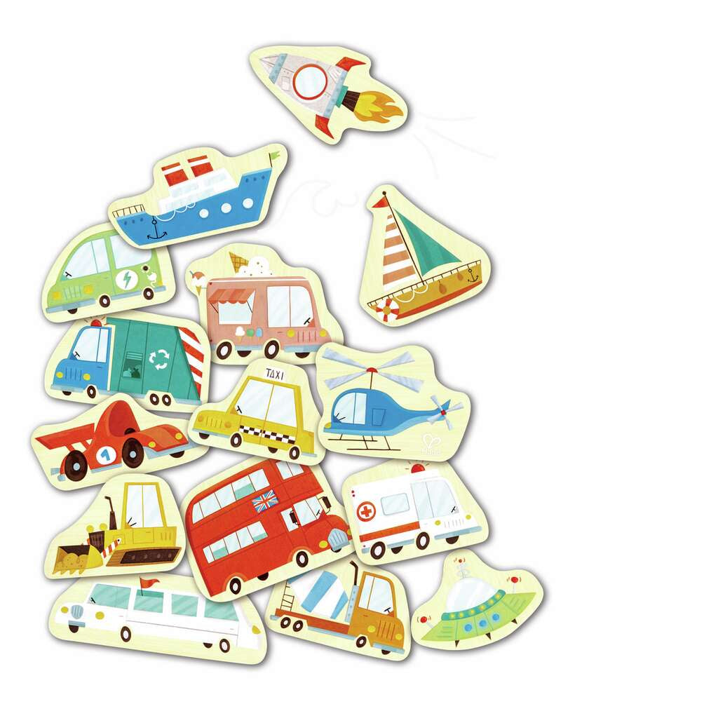 Hape Magnetic Vehicles Set