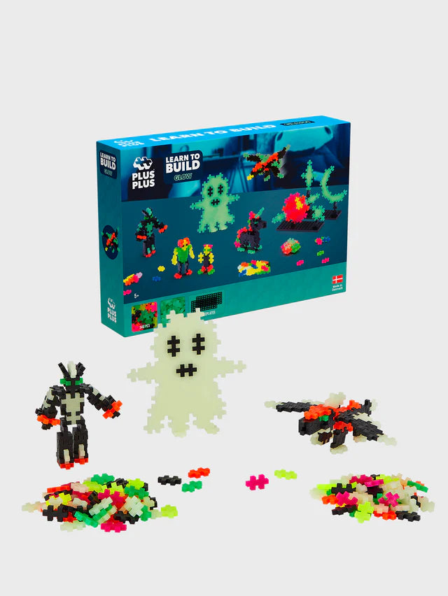 Plus Plus Learn to Build 500pc Glow