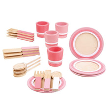 BigJigs Pink Dinner Service