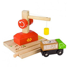 BigJigs Trains Crane, Rail & Lorry