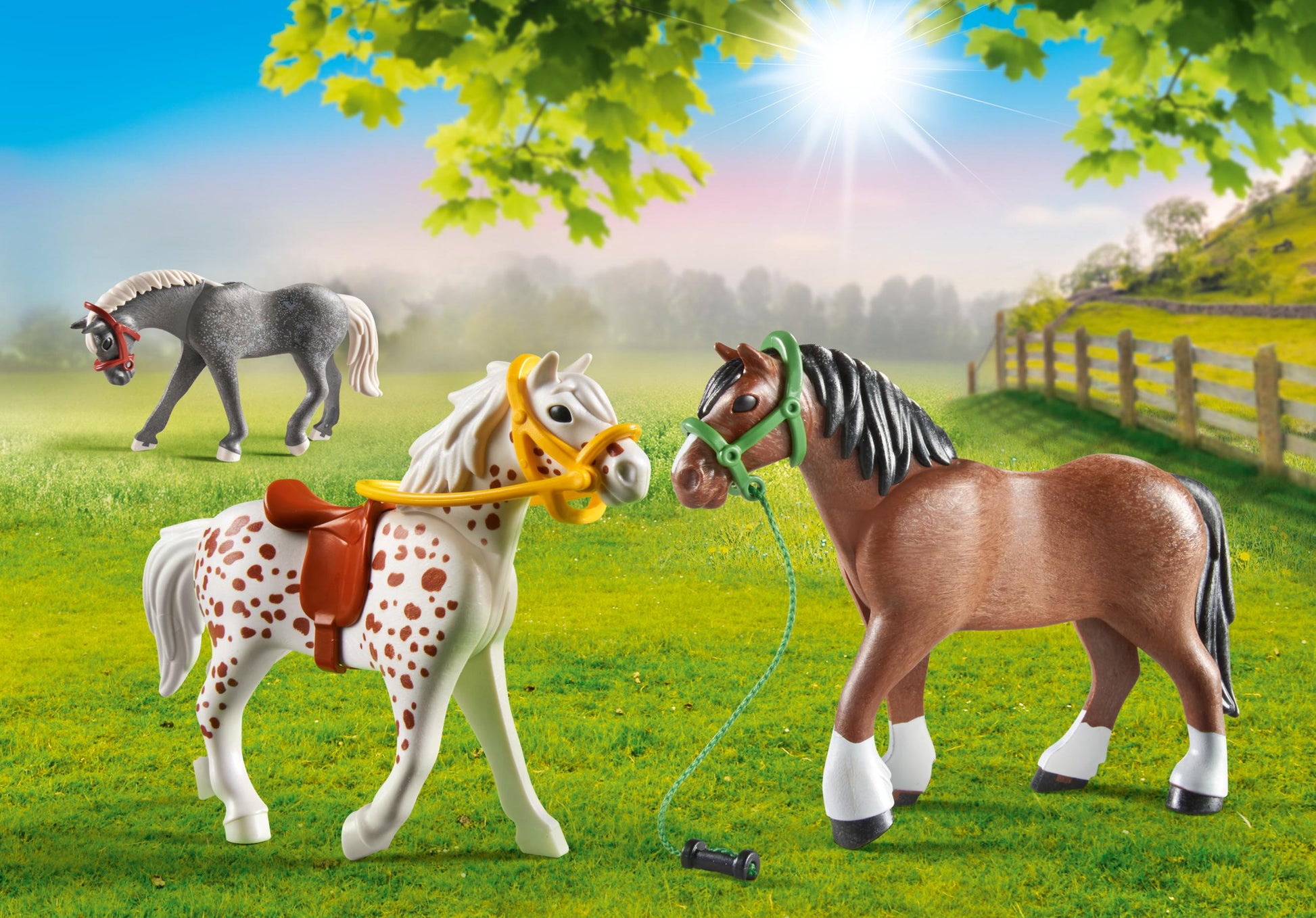 Playmobil 70683 Country Pony Farm Three Horses (D)
