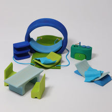 Grimms Blue-Green Mobile Home