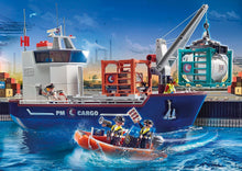 Playmobil 70769 Cargo Ship with Boat