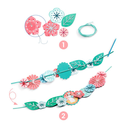 Djeco DIY Necklace To Create Flora