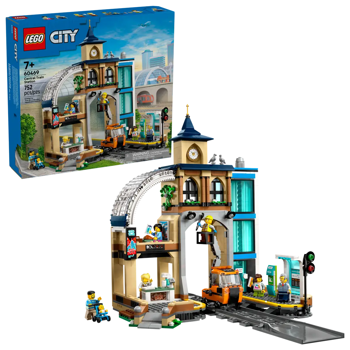 Lego City Trains 60469 Central Train Station