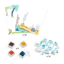 Djeco Mix & Match Stamps Surprising Animals