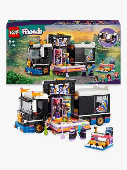 Lego Friends 42619 Pop Star Music Tour Bus ( R)