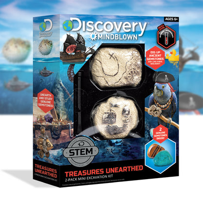 Discovery #MINDBLOWN Toy Excavation Kit Mini Treasure 2pc