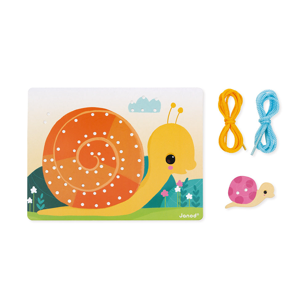 Janod Lacing Game - Animals