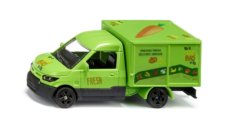 Siku 1:50 Street Scooter Bio Delivery Service W/Stickers
