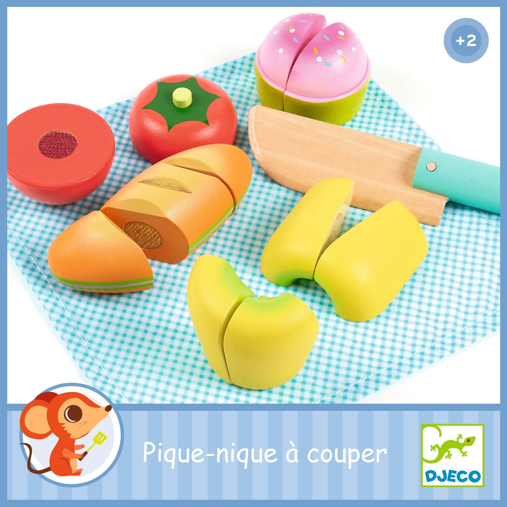 Djeco Wooden Picnic To Cut
