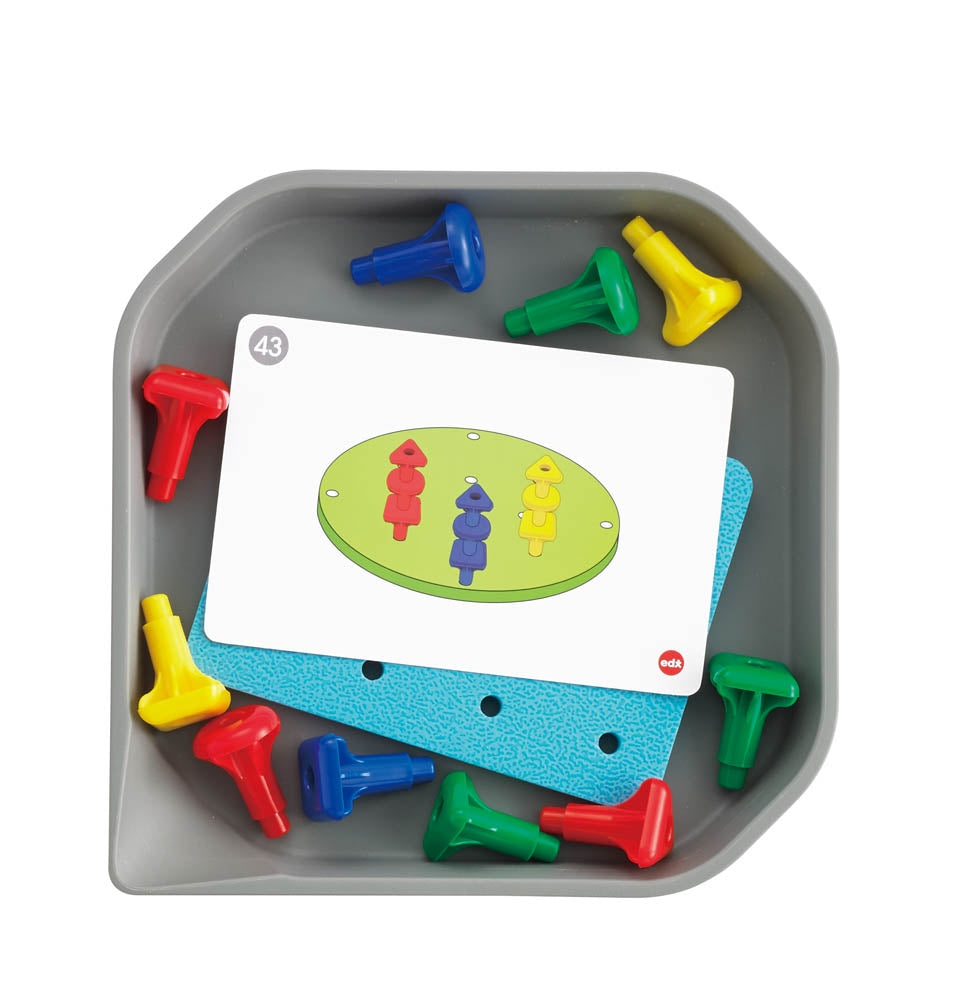 EDX Education Fun Play Geo Pegs