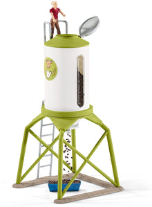 Schleich Feed silo with animals