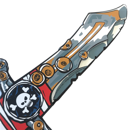 Liontouch Pirate Red Stripe Knife