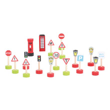 BigJigs Trains Signs Pack-BJT061
