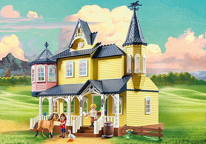 Playmobil DreamWorks Spirit 9475 Lucky's Happy Home