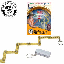 Kids At Work Folding Rule Key Chain