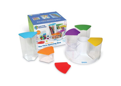 Learning Resources Create-a-Space™ See-Thru Spinning Bins