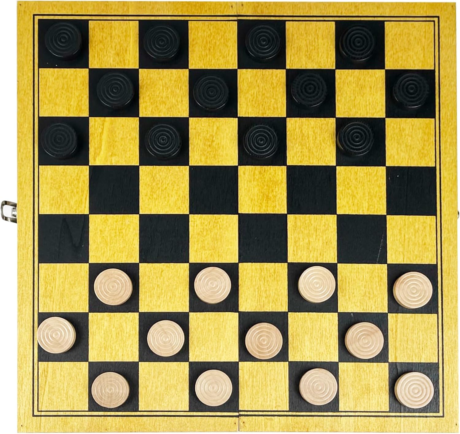 Lagoon Games Wooden Draught Set