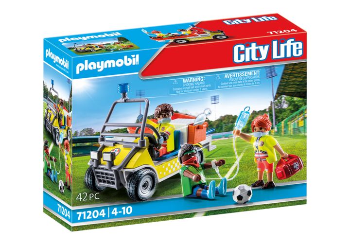 Playmobil 71204 City Life Medical Team Rescue Cart
