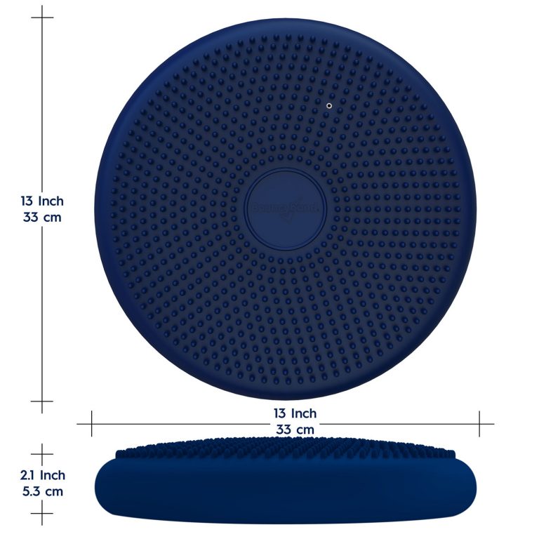 Bouncyband Wiggle Seat Big Sensory Cushion Blue