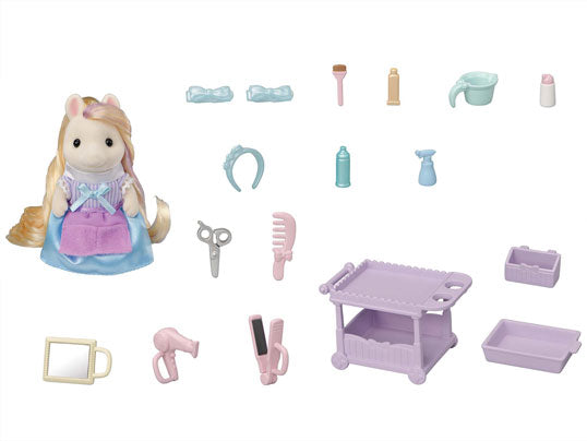 Sylvanian Families Pony's Hair Stylist Set
