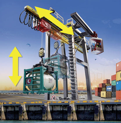 Playmobil 70770 Cargo Crane with Container