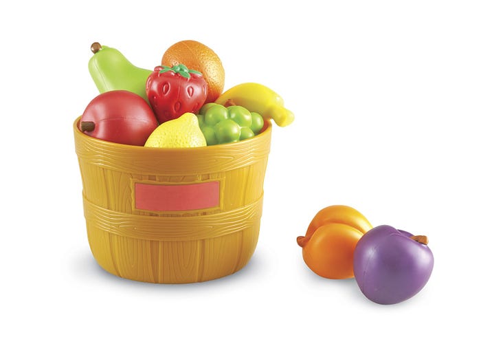 Learning Resources New Sprouts® Bushel of Fruit